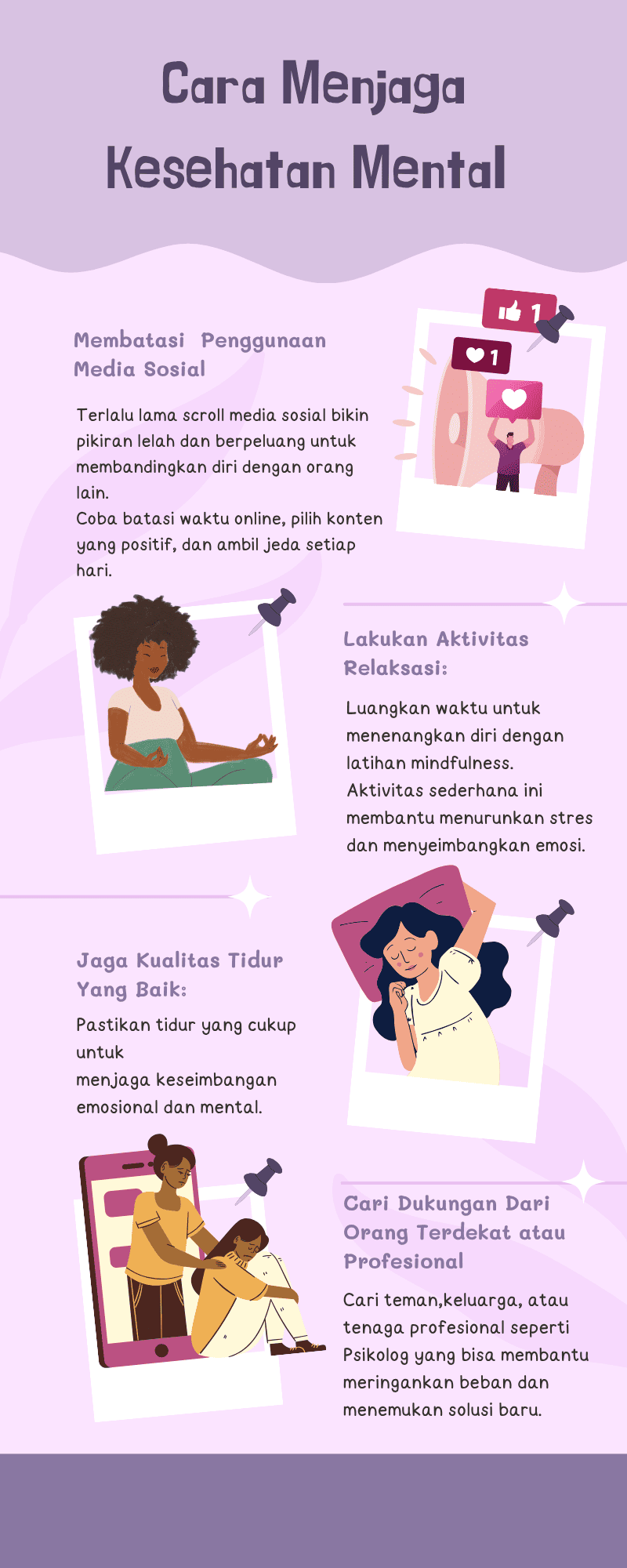 Menjaga Kesehatan Mental